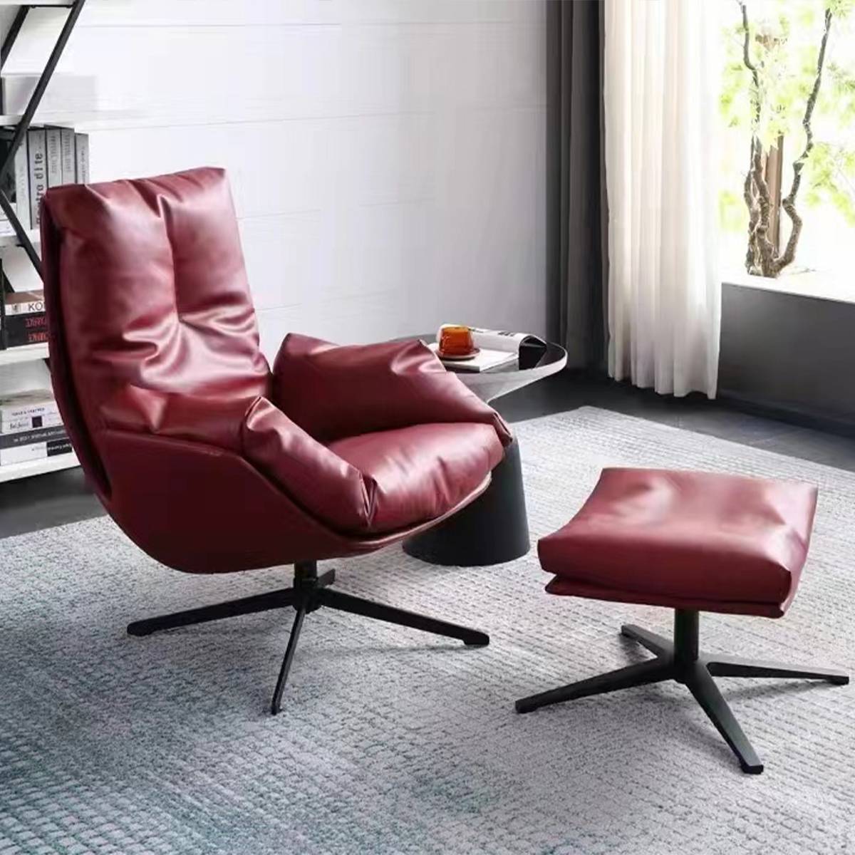 Microfiber Leather Lounge Chair (Z48-LY913)