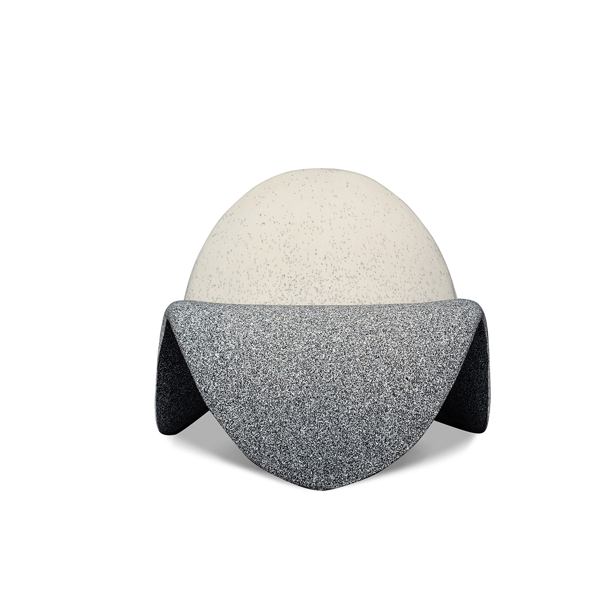 Front view of the Tongue Chair