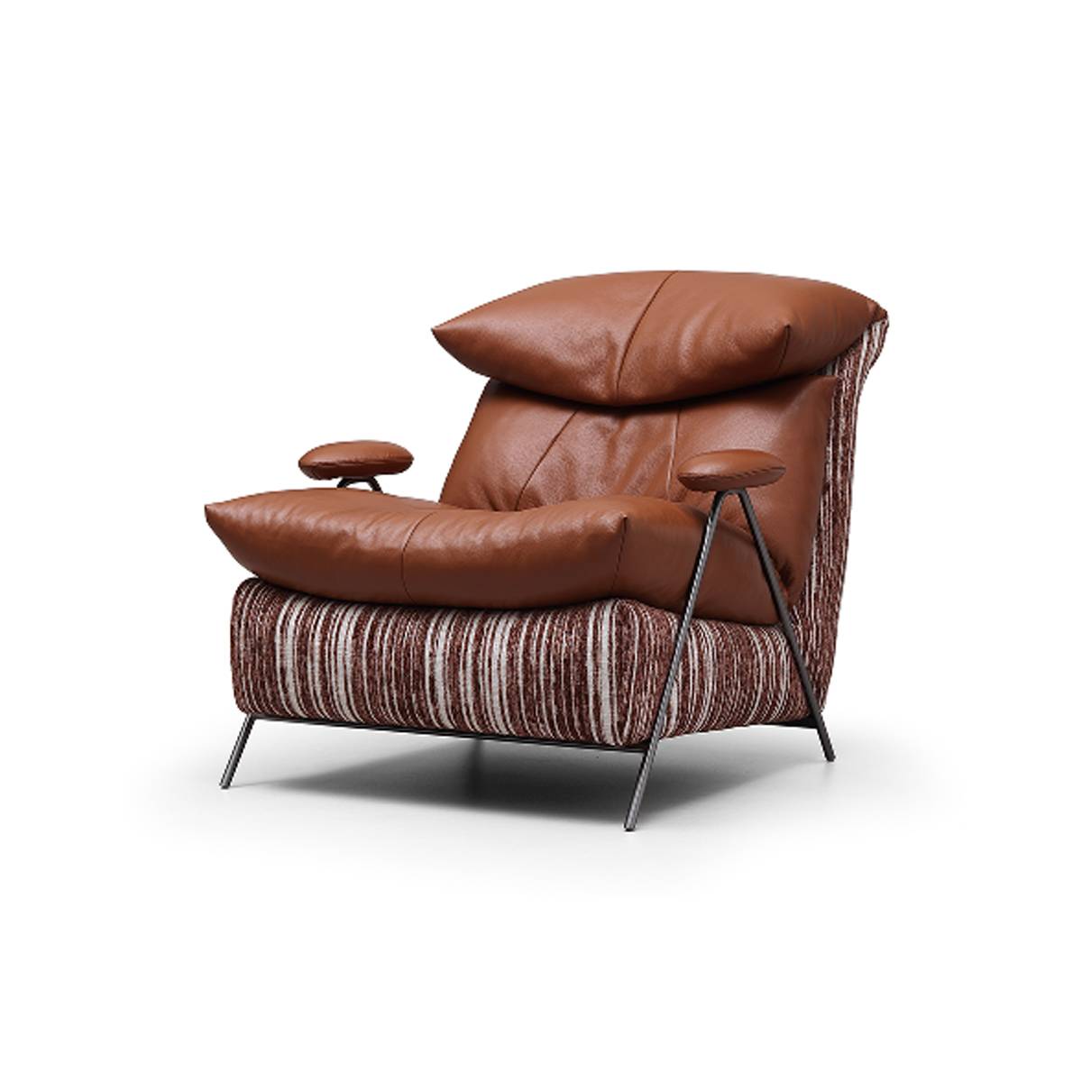 Full Leather Lounge Chair (Z42-HD-86616)