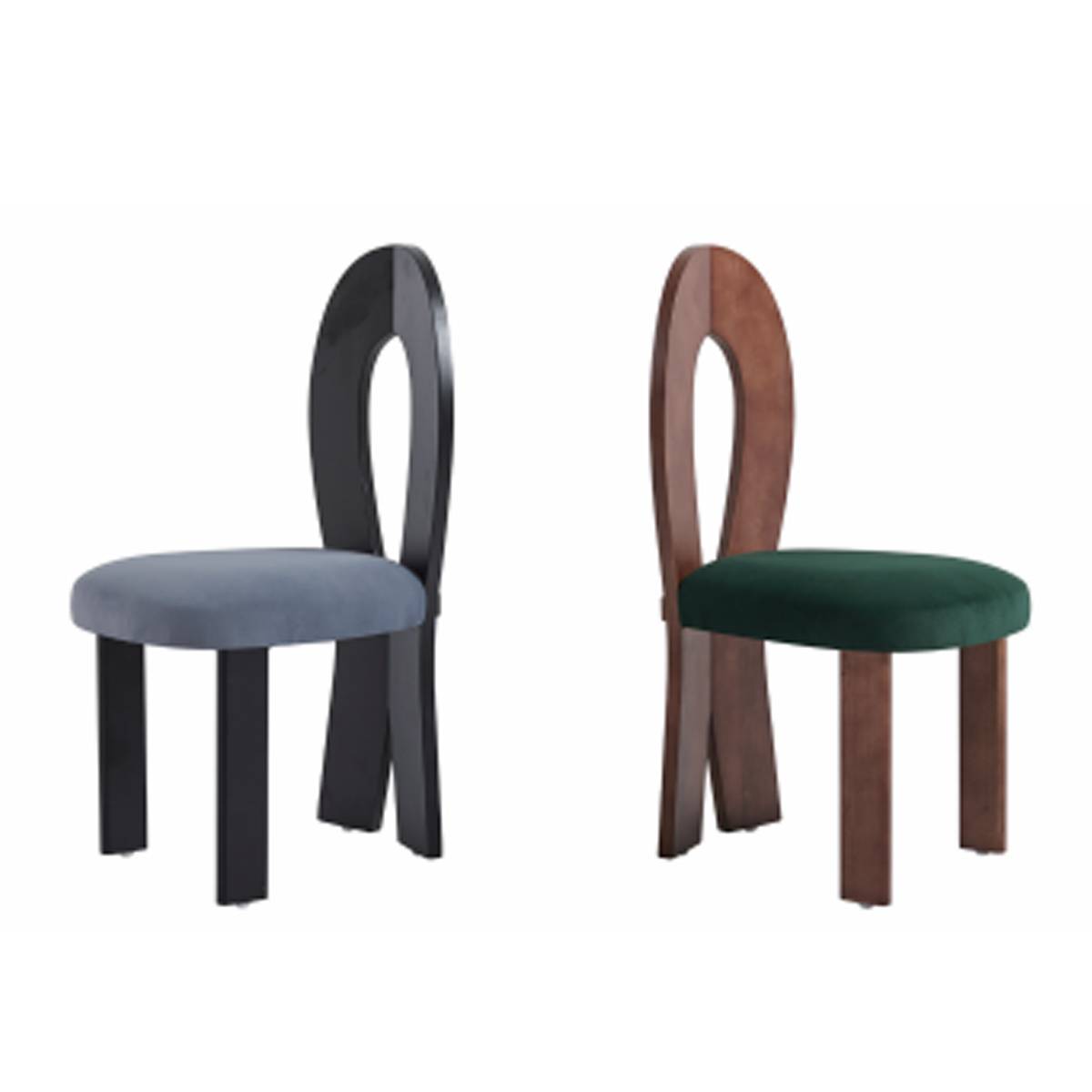 Dining Chair with Solid Wood Legs (Z67-A3807)