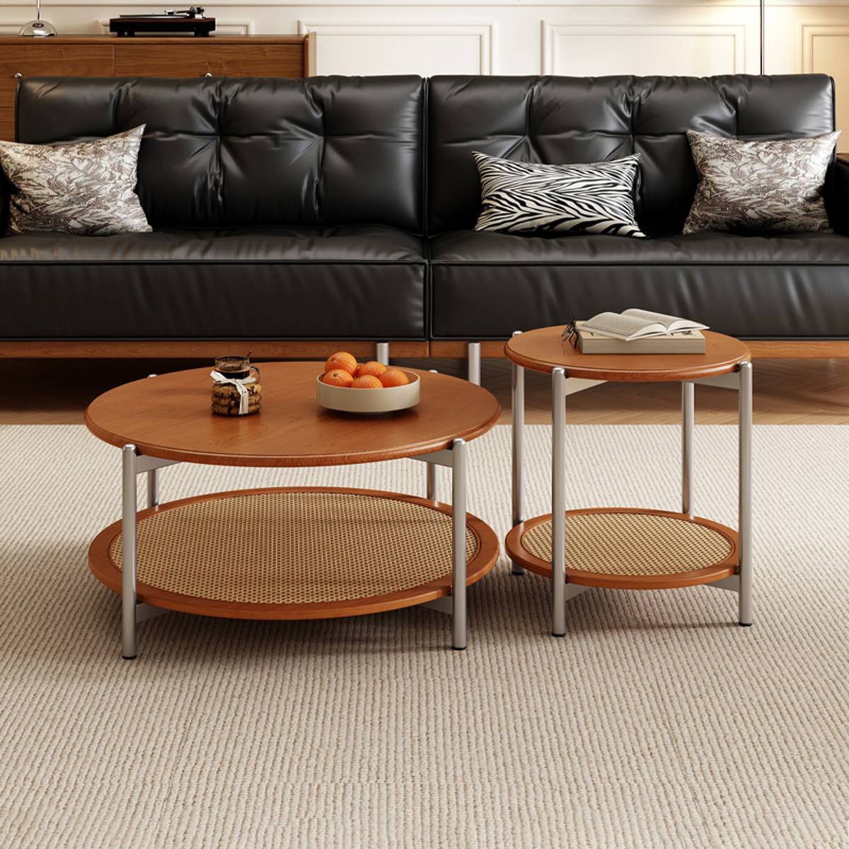 Rattan Round Coffee Table (A51-G159)