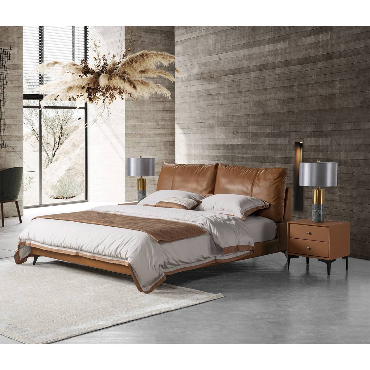 Soft Bed (B02-LF4055)