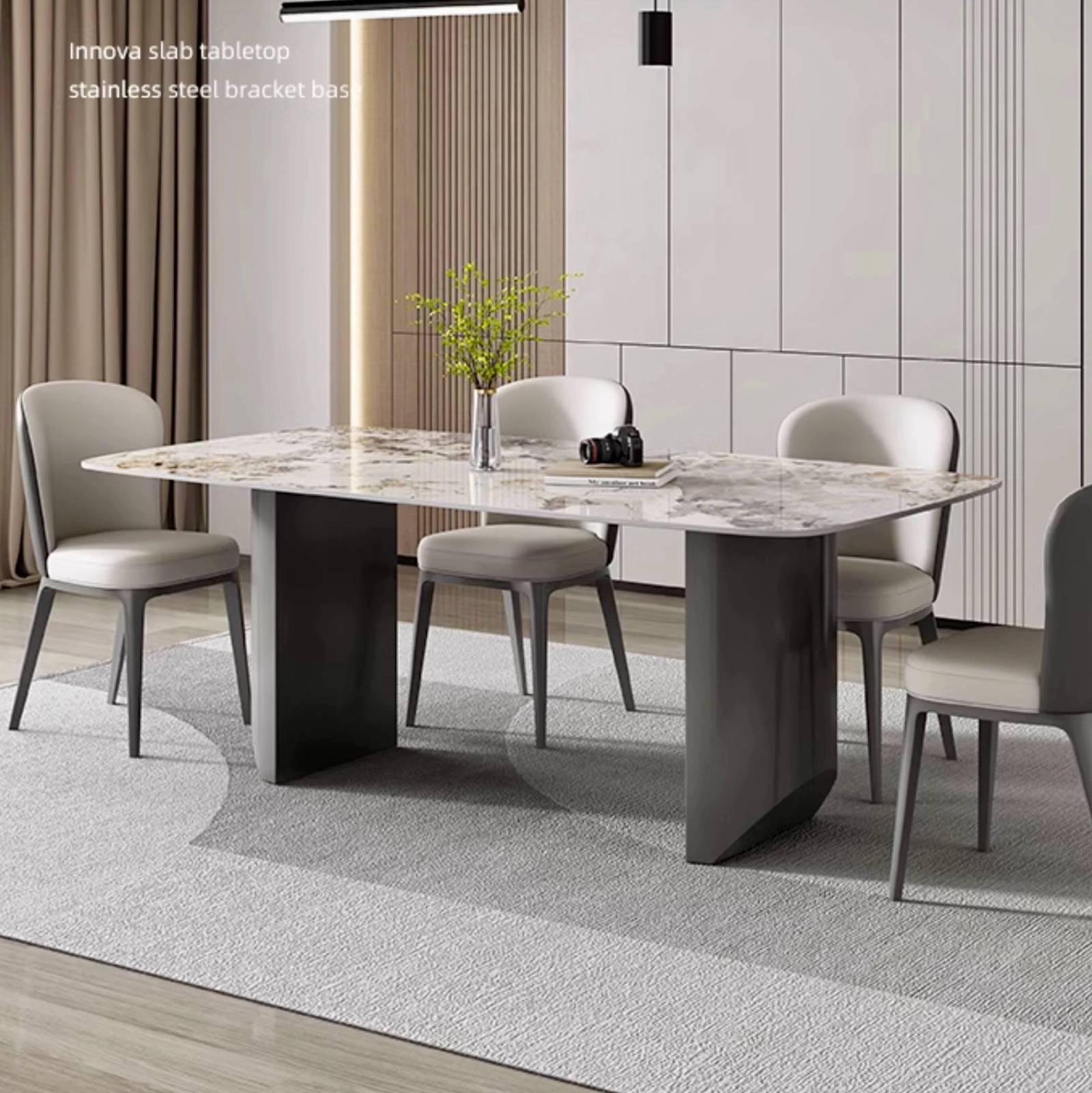 Floating Sintered Stone Dining Table (A33-T1086-E)