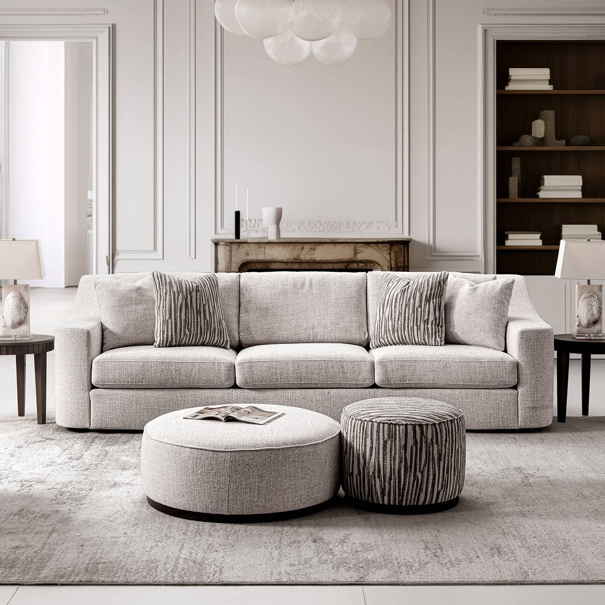 Mishum Fabric Sofa (B02-608)