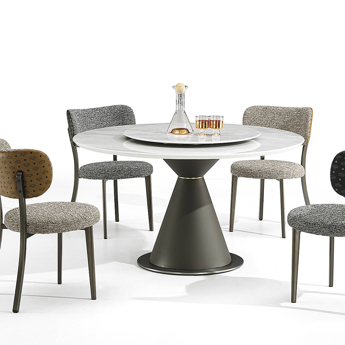 Marble Round Table (B63-B2546)