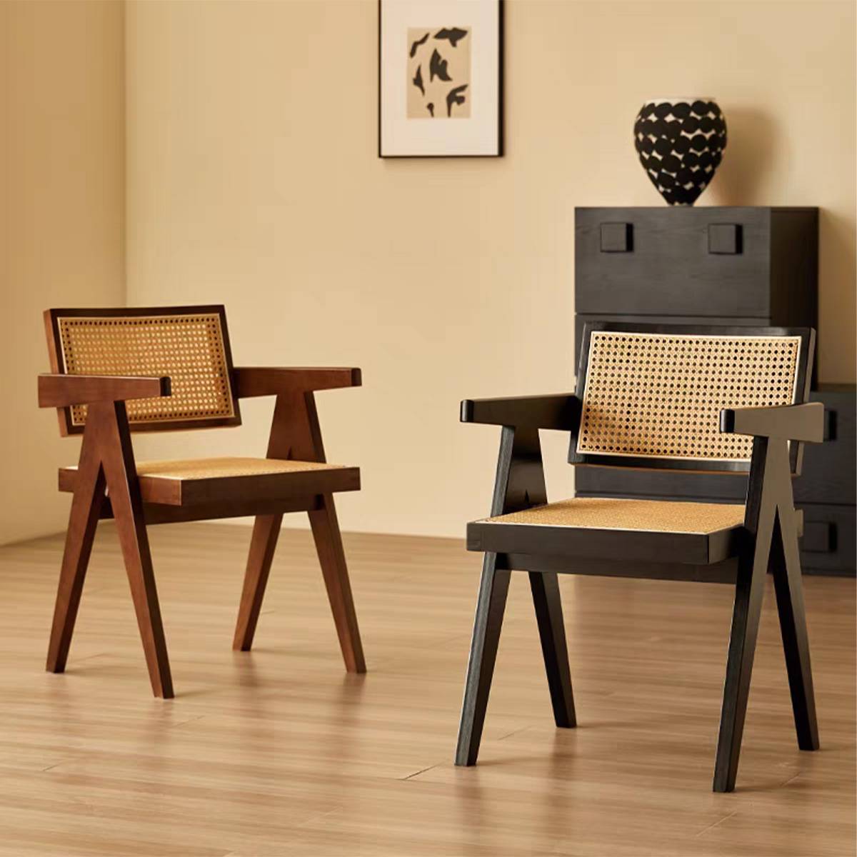 Mid-Century Dining Chair (A73-Chandigarh Chair)