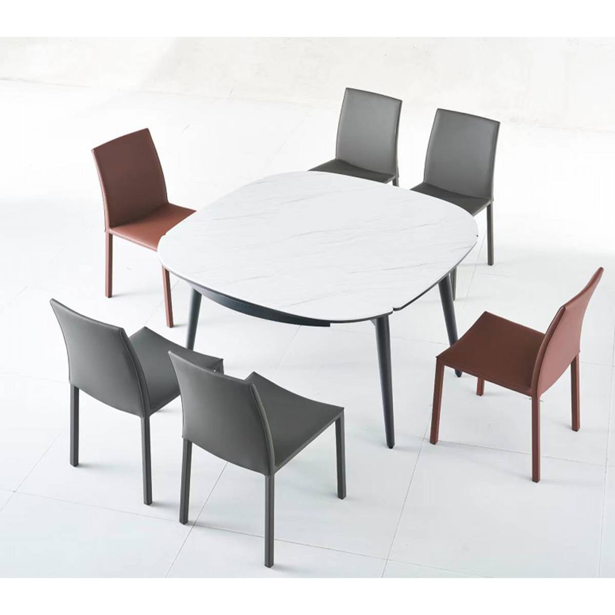 Square Dining Table (B10-D645-A Microcrystalline Stone)