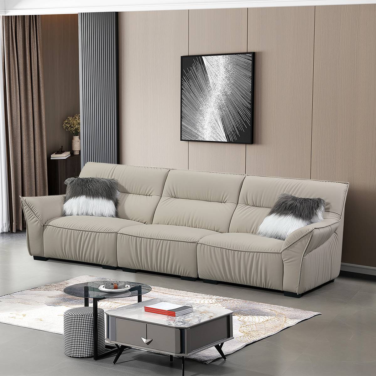 Straight Sofa (A01-318)