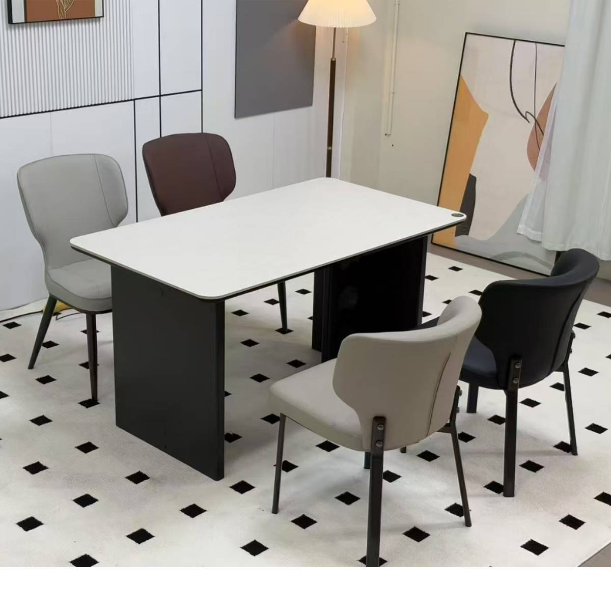 Mid-Century Modern Dining Table (A68-030)