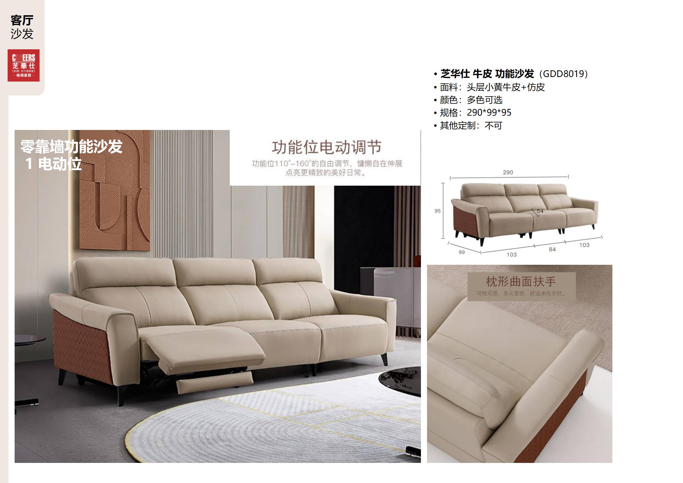 Close-up of the sofa armrest and seat cushion showing leather texture