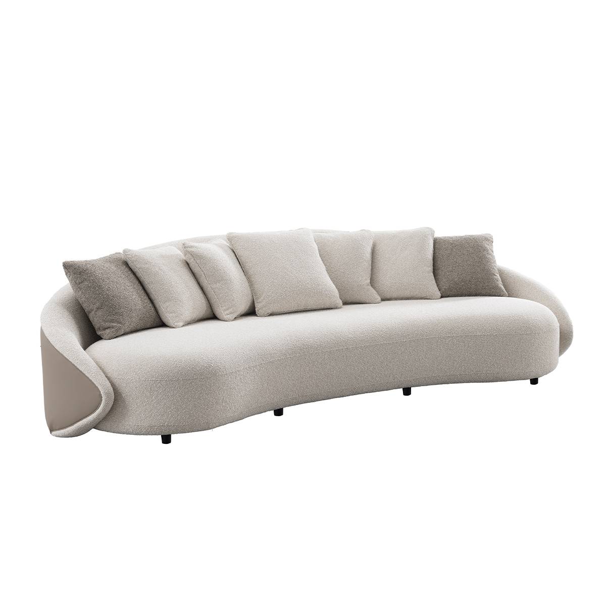 Pea Fabric Sofa (B02-667)
