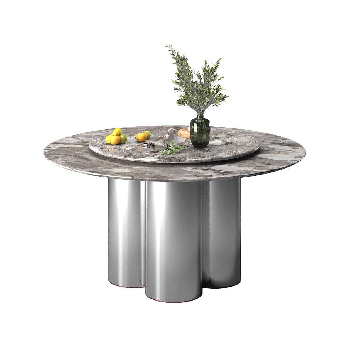 Marble Round Dining Table (B33-10255-E)