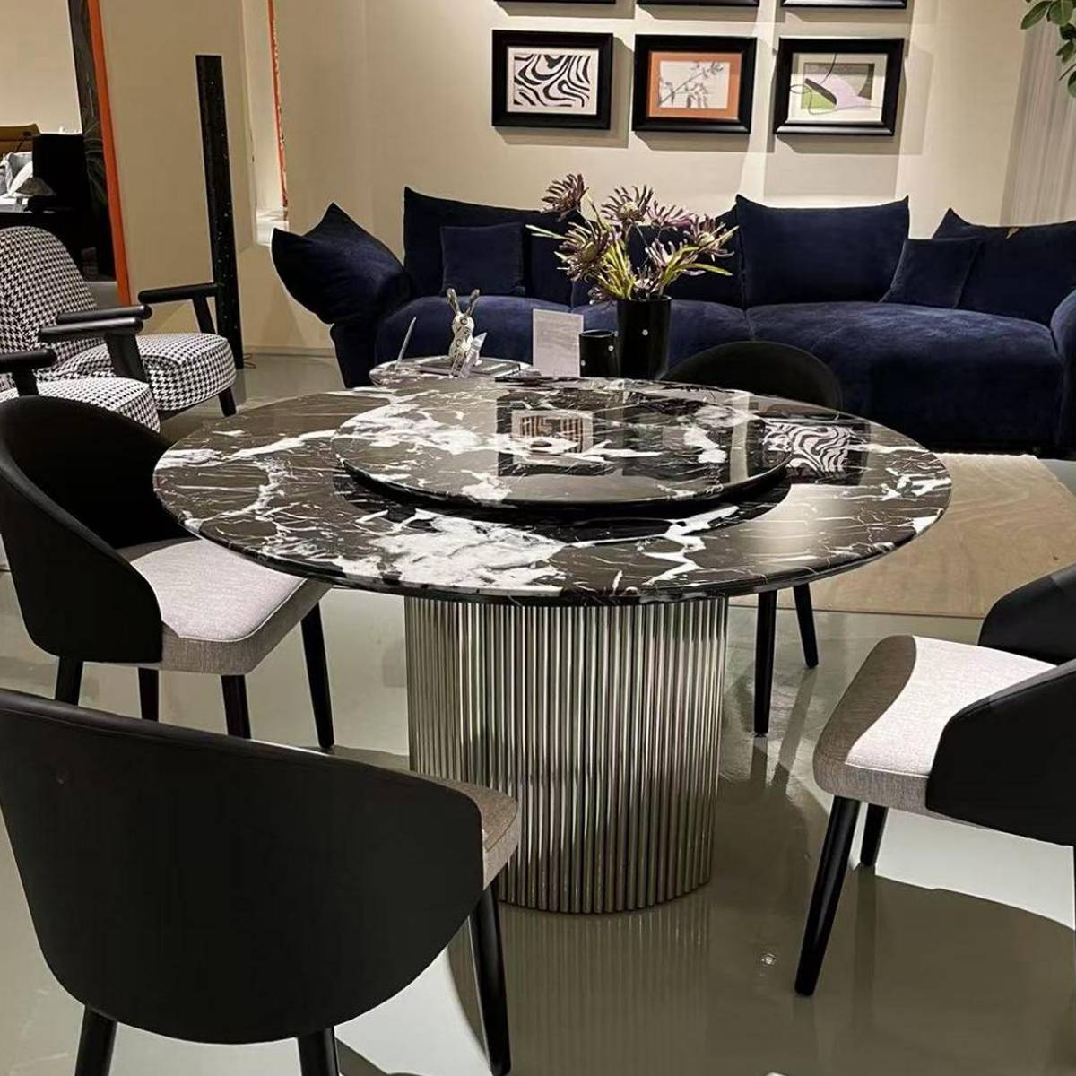 Marble Round Dining Table (Z60-CZ23)