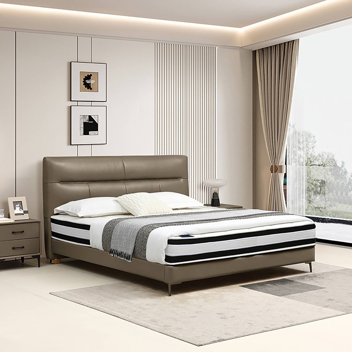 Cheers Leather Bed (GDD6729)
