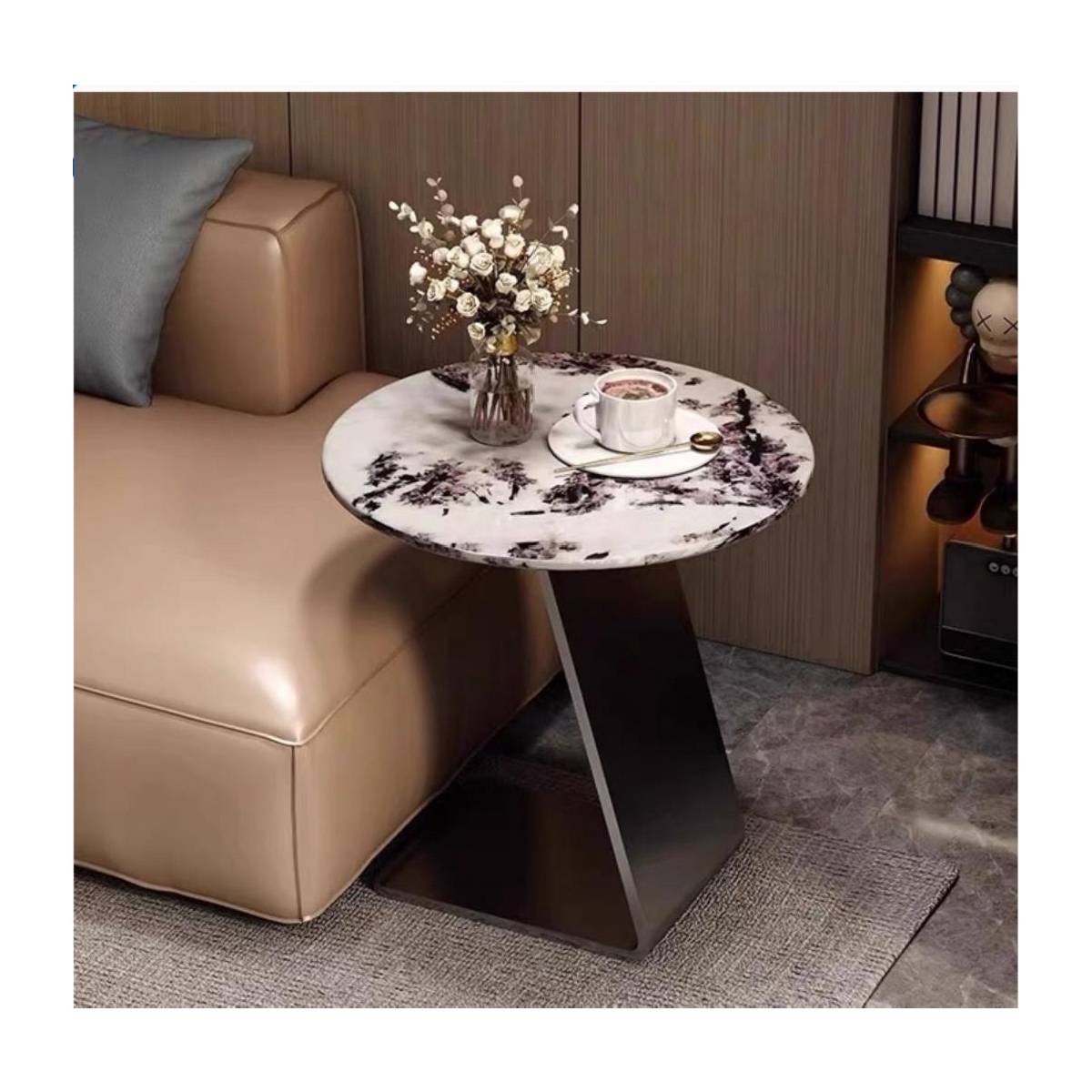 Marble Side Table Round (Z60-B09)