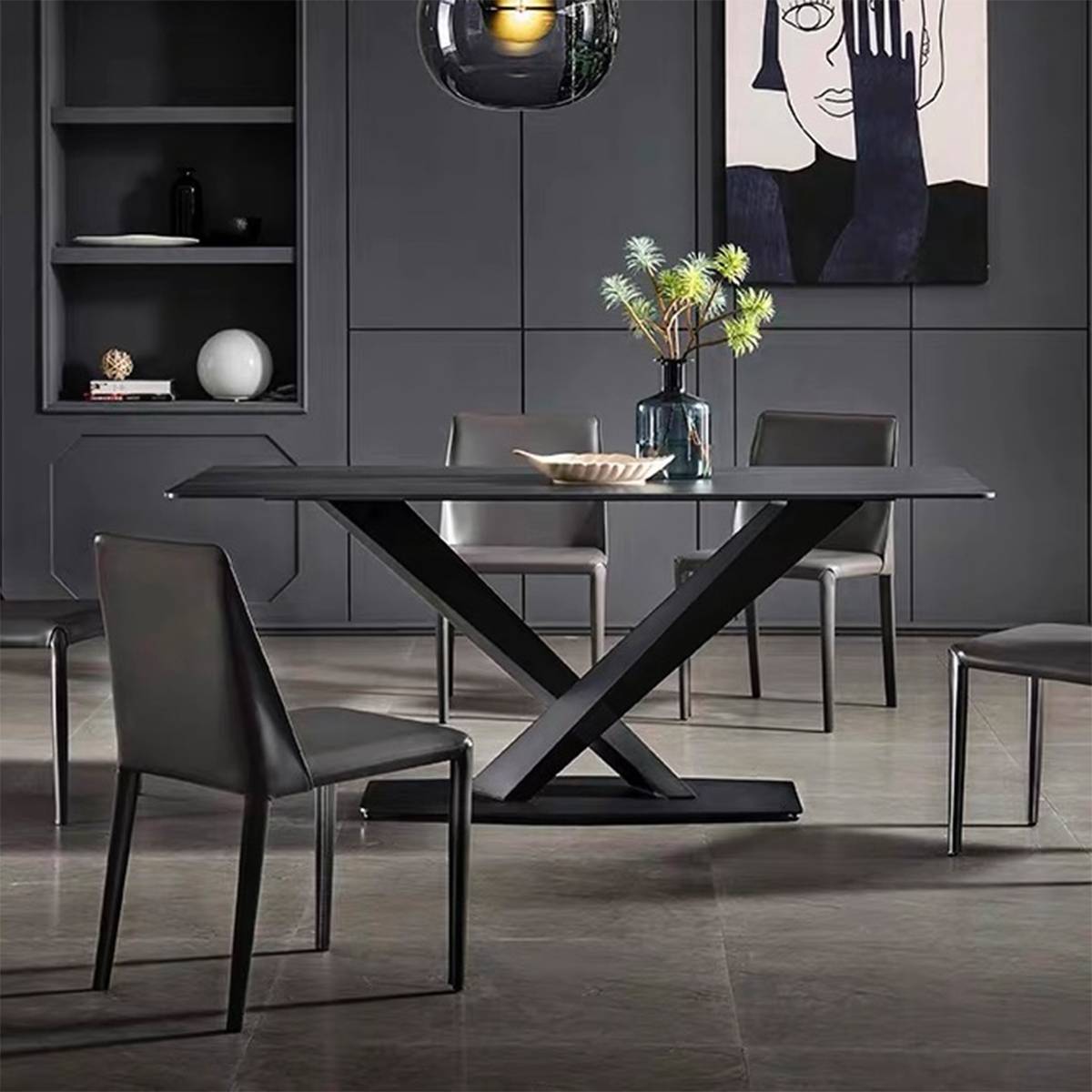 Sintered Stone Dining Table (A33-T1028-D)