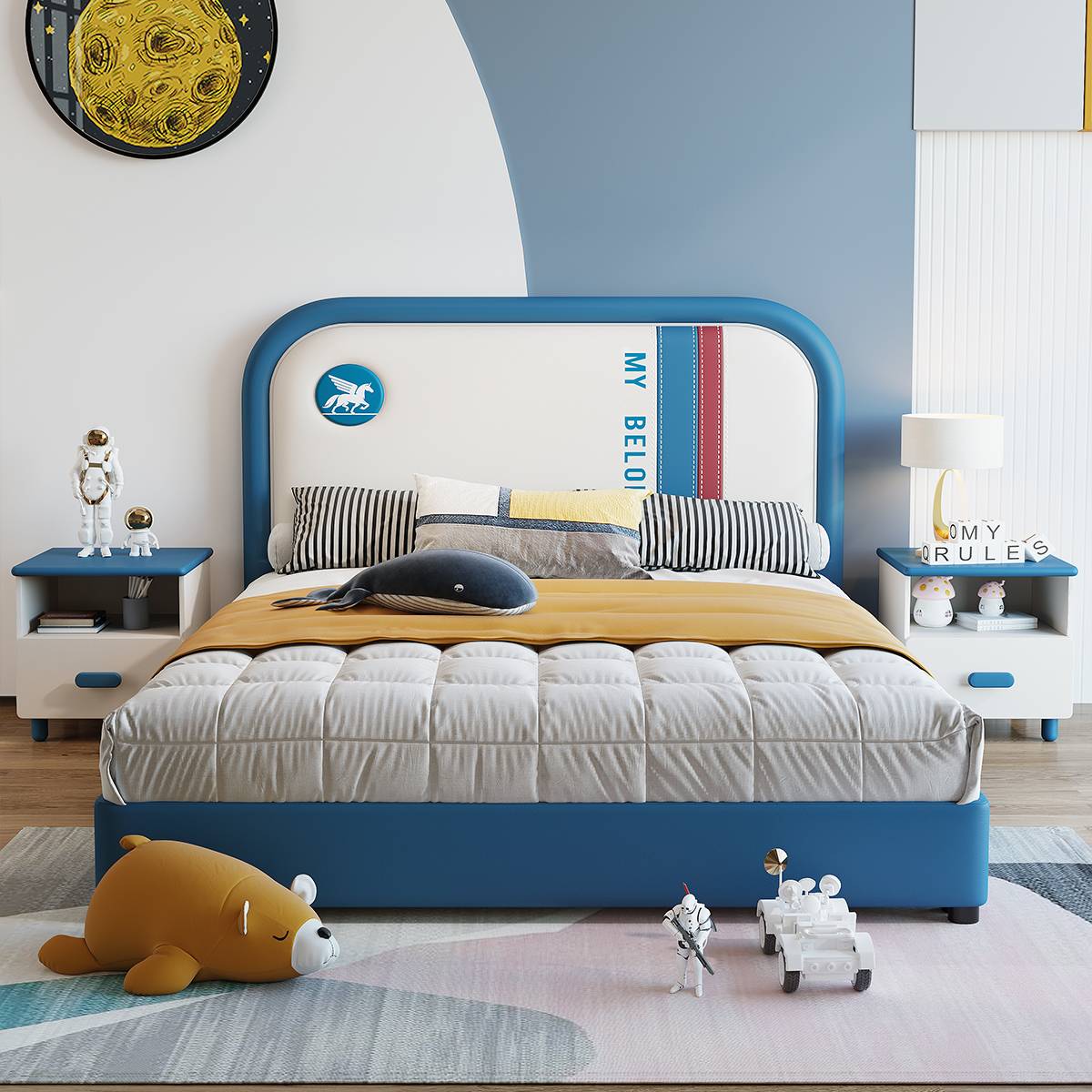 Classic Series 1.2M Soft Bed Children's Bed (Z16-832)
