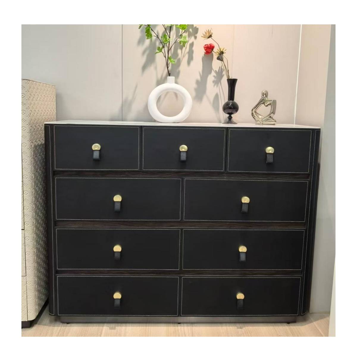 Chest of Drawers Saddle Leather (Z60-1129)