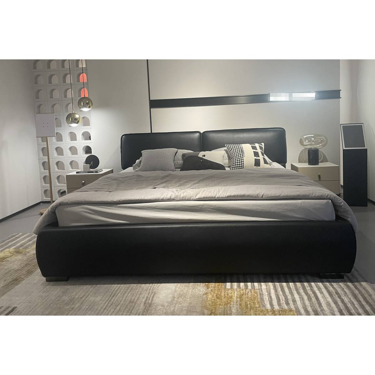 Big Black Bull 1.8M Soft Bed (B04-6603)