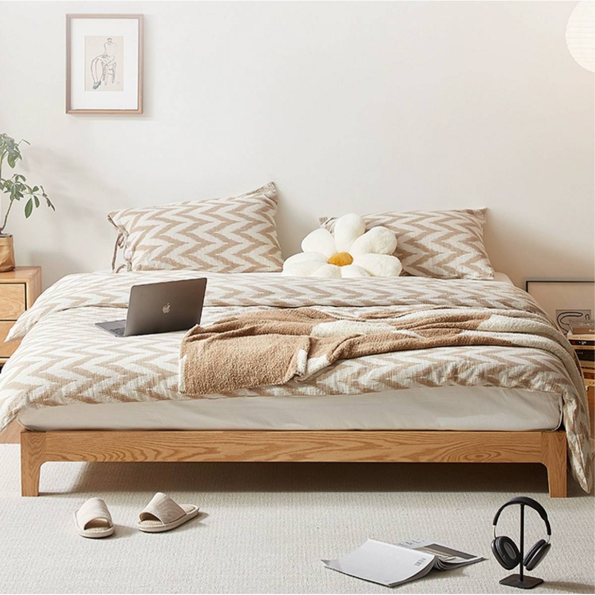 Berry Bed Frame (Tatami) - 1.8 (Tatami Slats) (Z52-F8016)