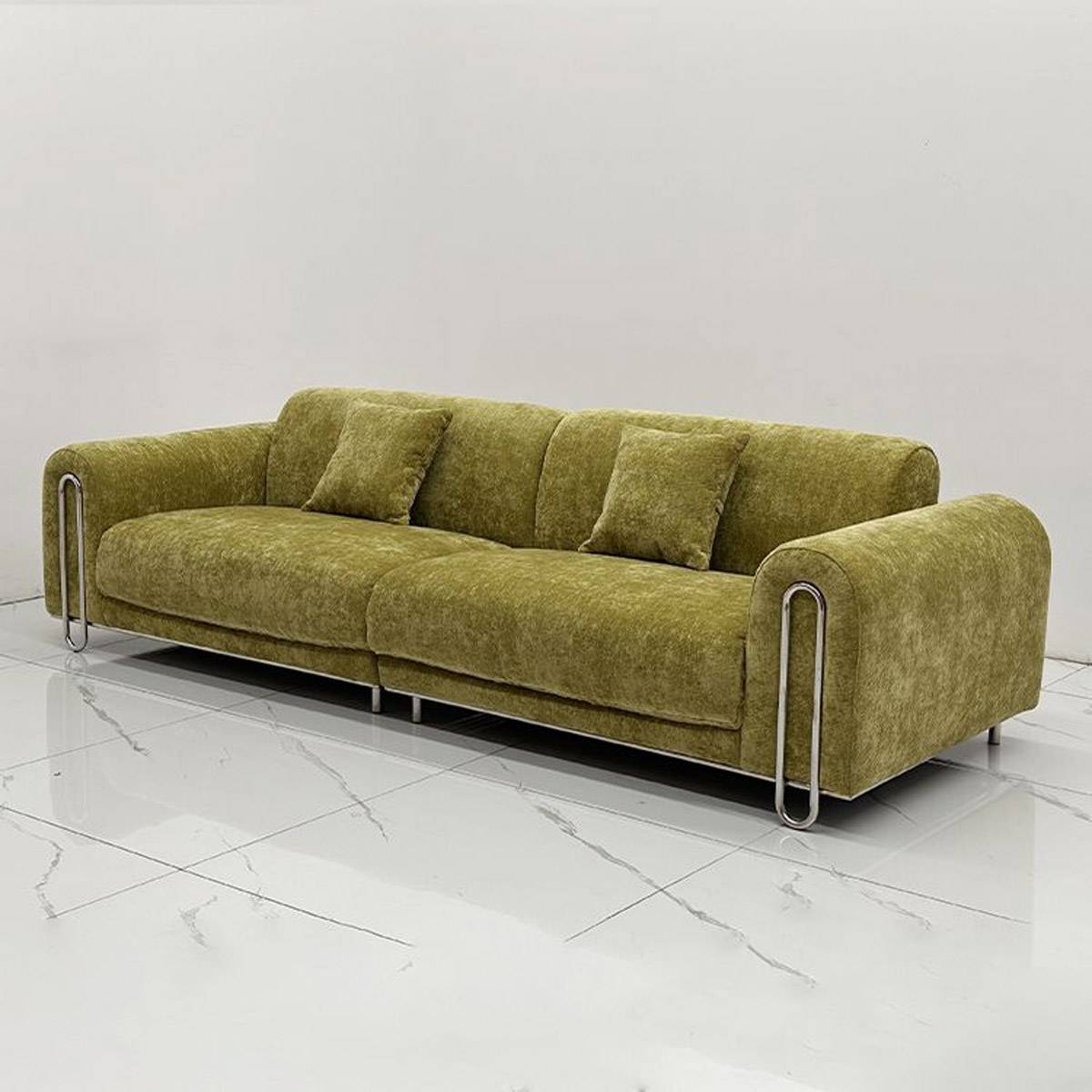 Vintage Yin Feng Fabric Sofa (A51-SF-113)