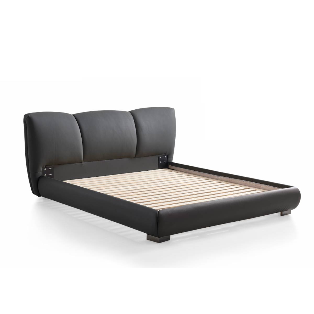 Lotus Root Top-Grain Leather Soft Bed (B25-M-008)