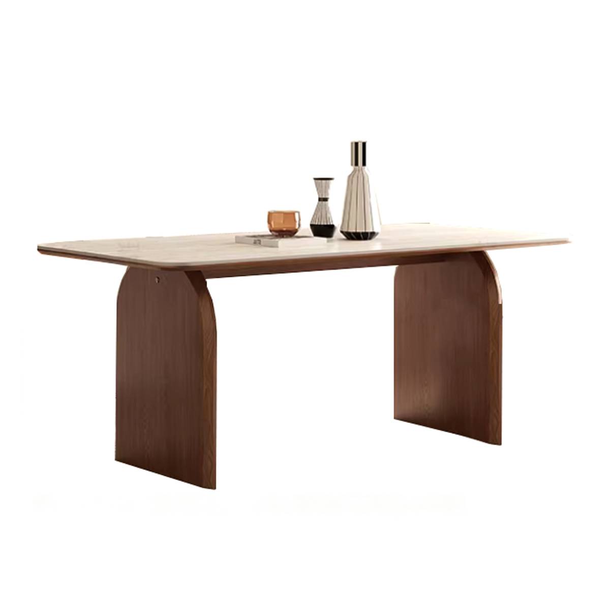Travertine Sintered Stone Dining Table (Z87-T-031)