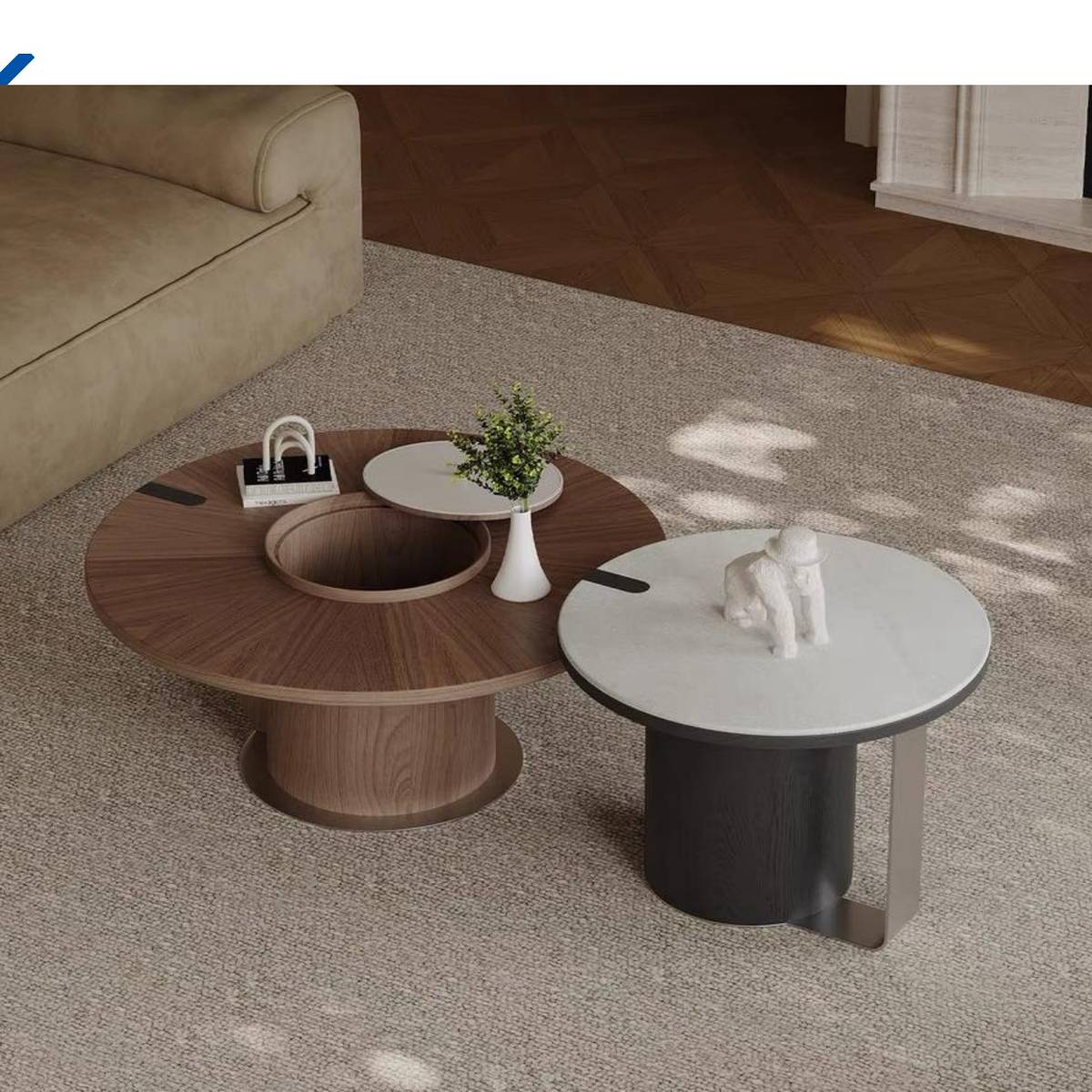 Combination Coffee Table (Z60-WT57)