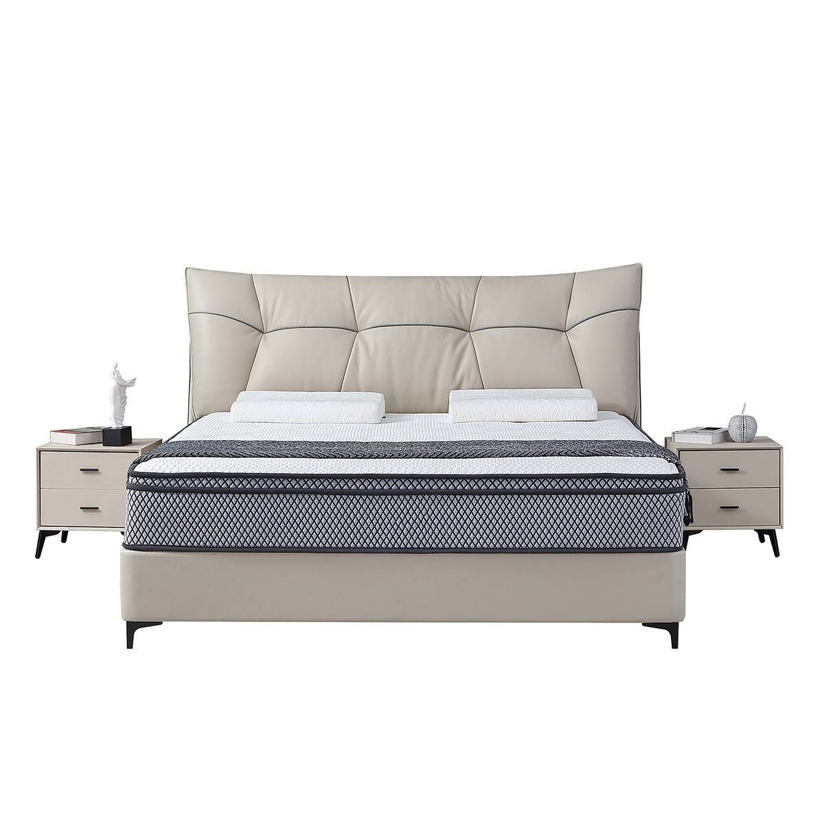 Top-Grain Leather Soft Bed (B11-A991)