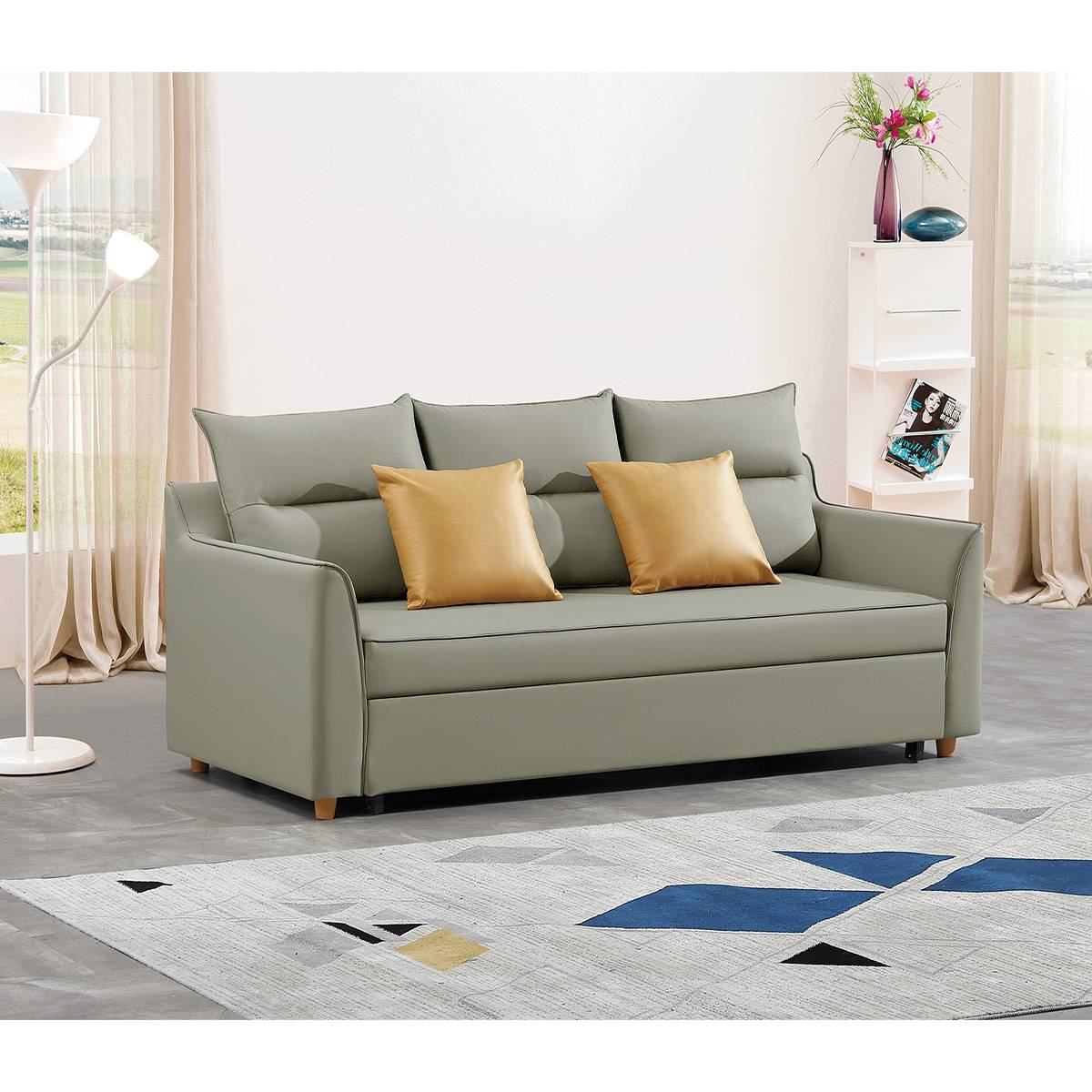 Manual Pull-Out Sofa Bed (A01-2259)