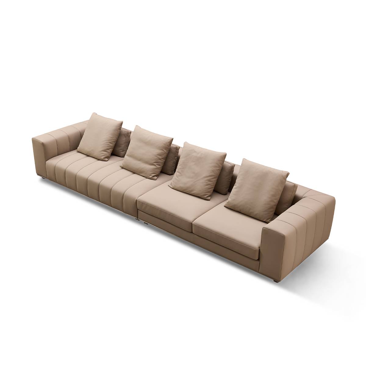 Piano Key Split 4-Seater Sofa