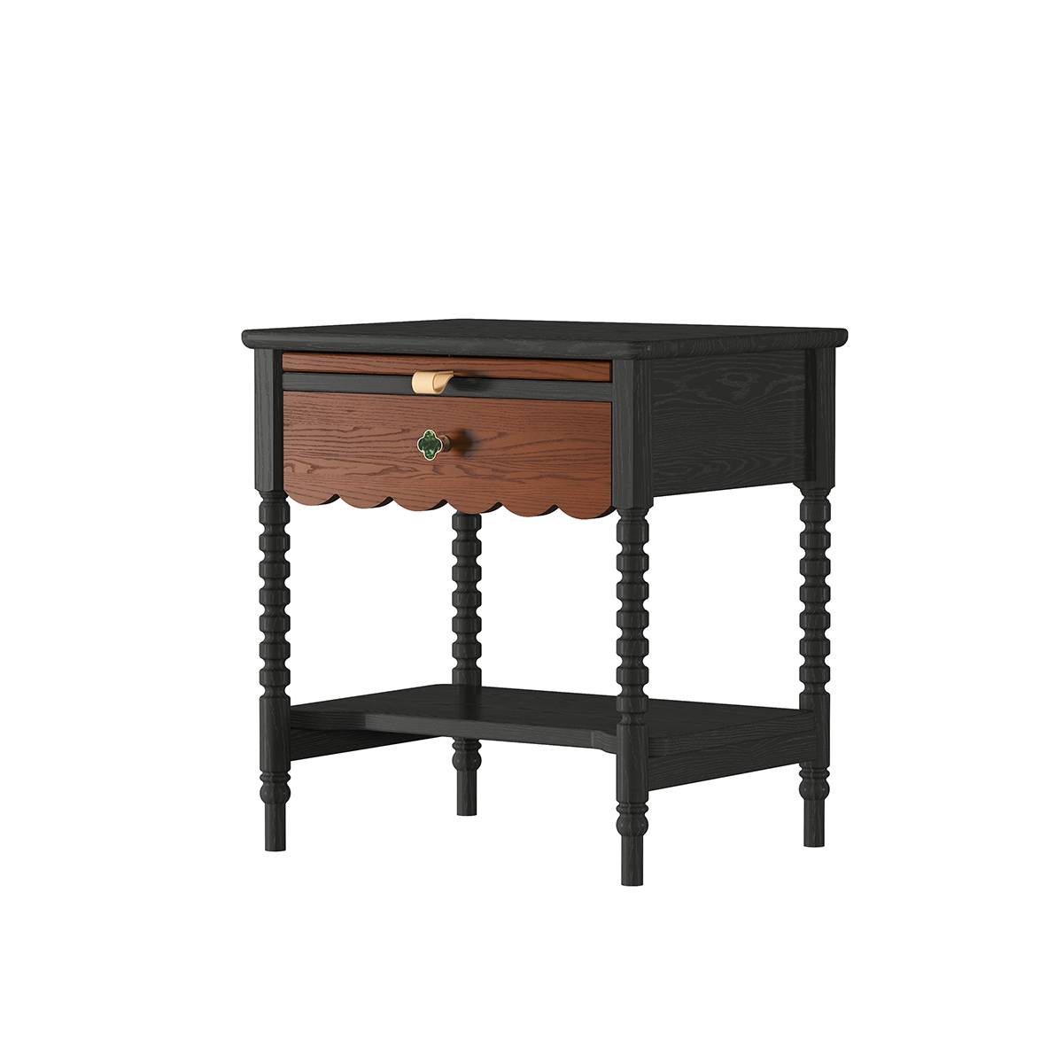 Mid-Century Nightstand (B56-F101)