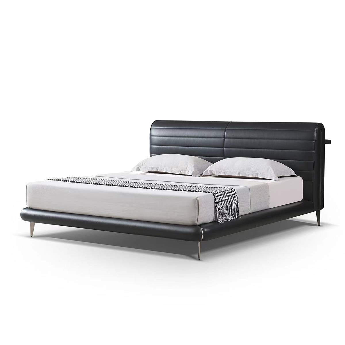 Genuine Leather Soft Bed (B11-8280)