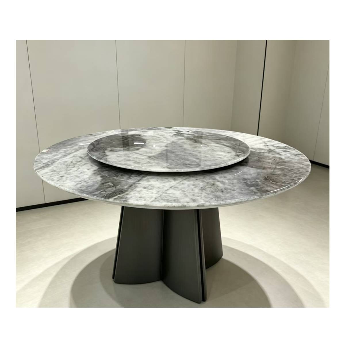 Purple Star Rock Luxury Crystal Round Dining Table (Z88-9978WY)