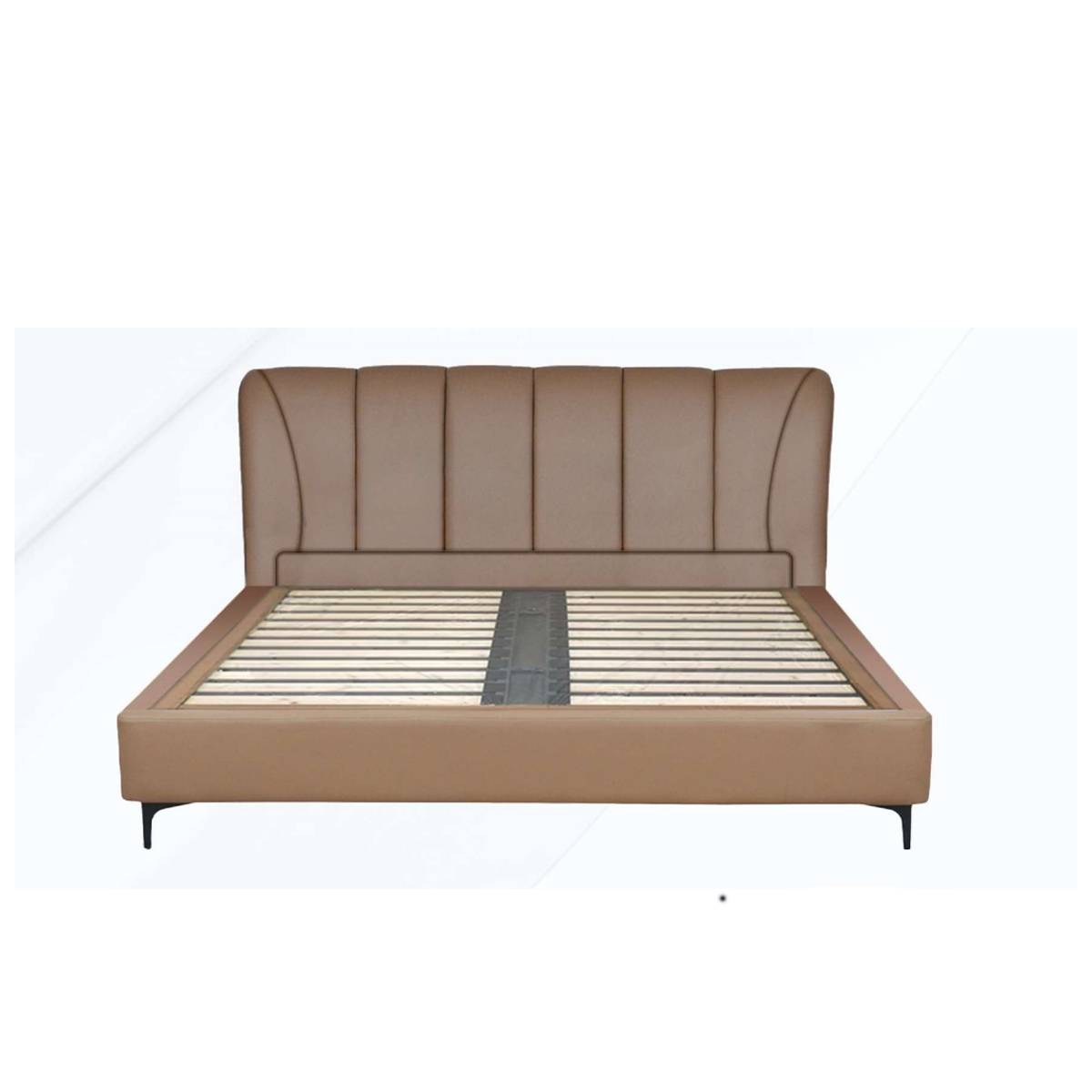 Top-Grain Leather 1.8m Soft Bed (A21-2535)