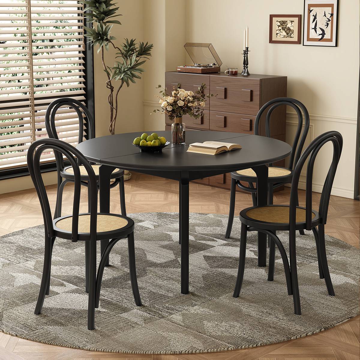 Mid-Century Modern Functional Dining Table (A73-706)