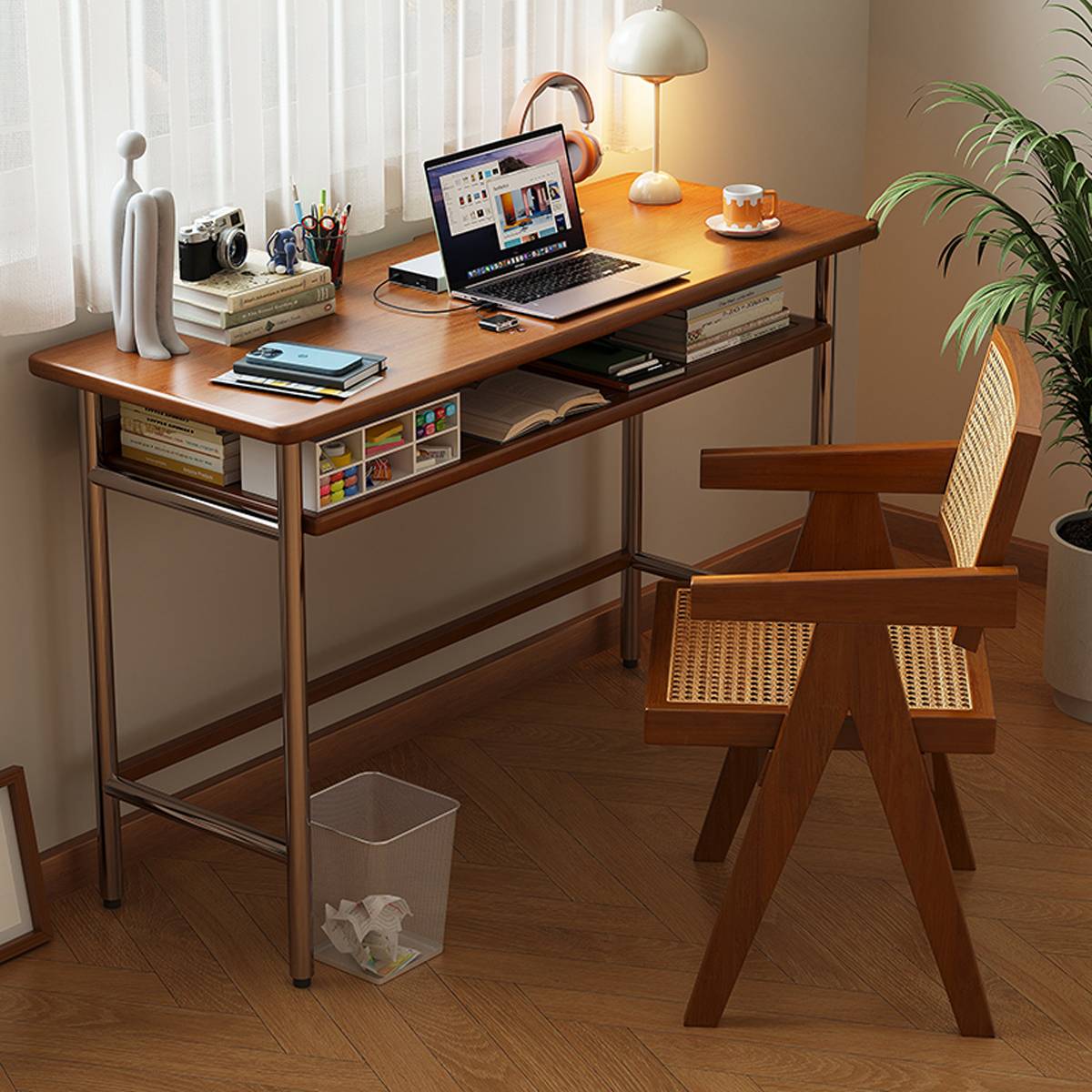 Bauhaus Desk (A51-YZ Mid-Century Narrow Desk)