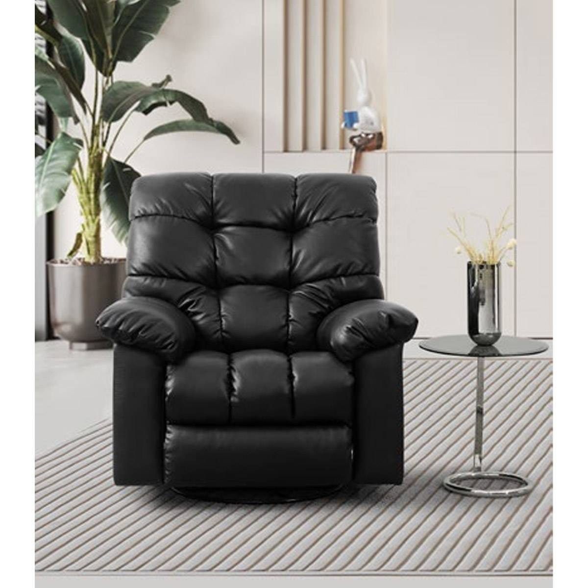 Genuine Leather Electric Swivel Chair (Z49-G5886)