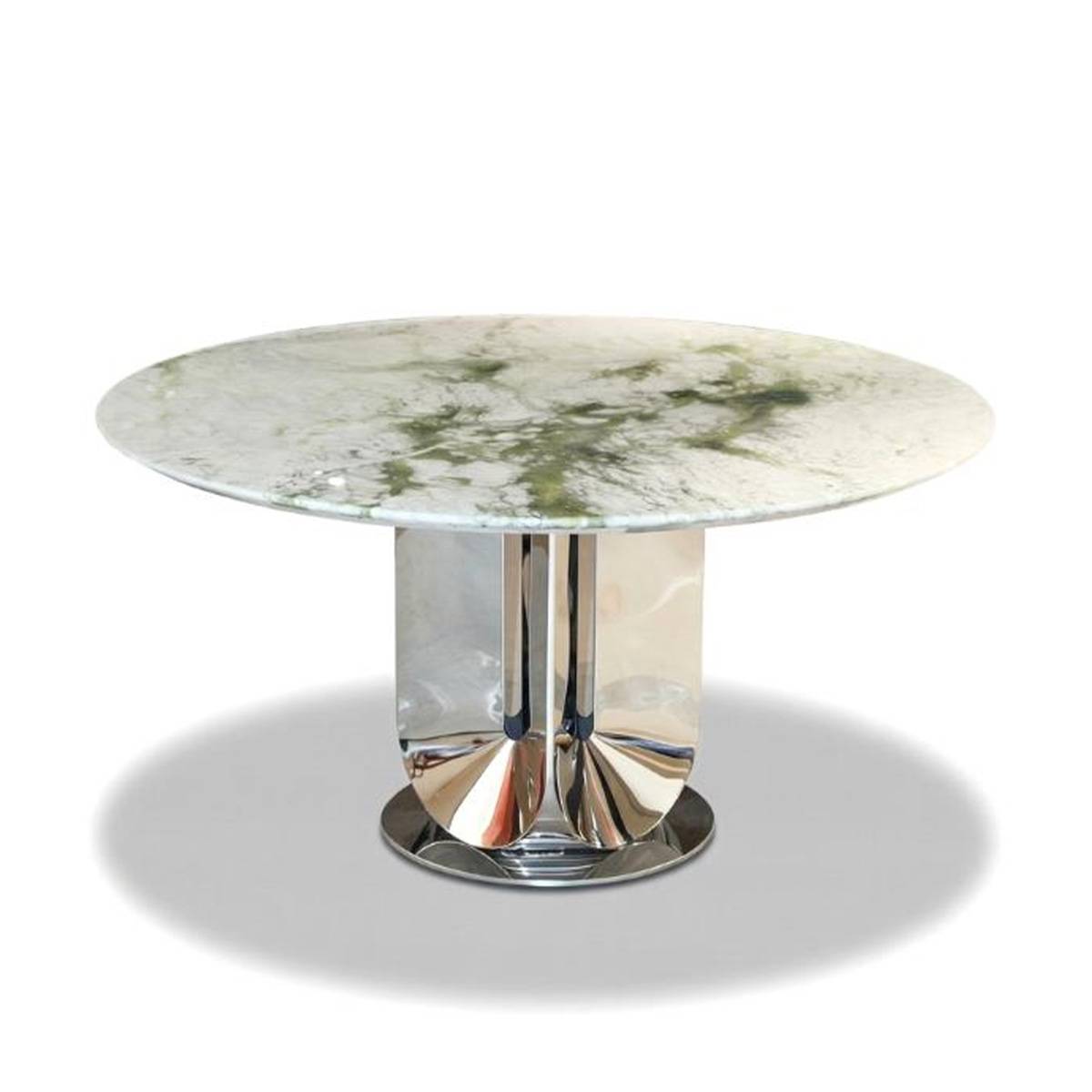 Natural Stone Glacier Green Round Dining Table (B10-TDJ-49)