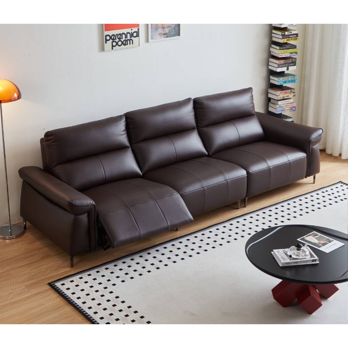 Genuine Leather Functional Sofa (B29-9988)