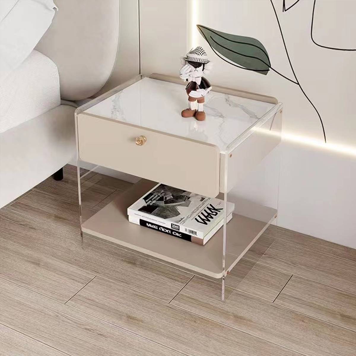 Bedside Table (Z35 Acrylic Cabinet No. 2)
