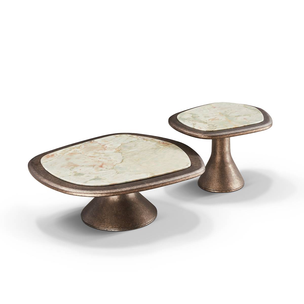 Monet Garden Natural Stone Coffee Table (Z86-TC495)