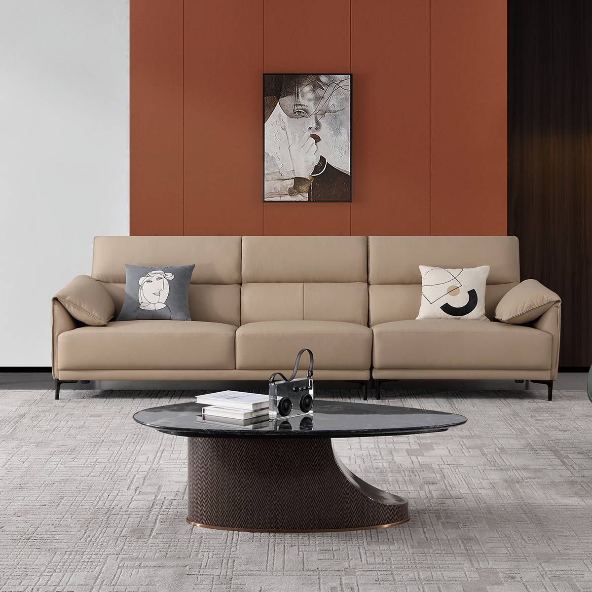 Straight Sofa (B04-9926)