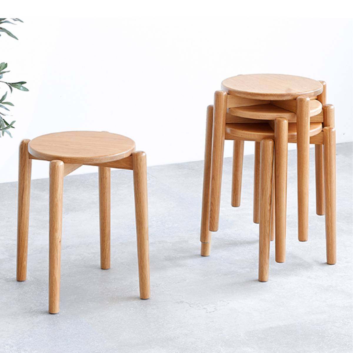 Fuji Round Stool (Top) (Z52-B3135)