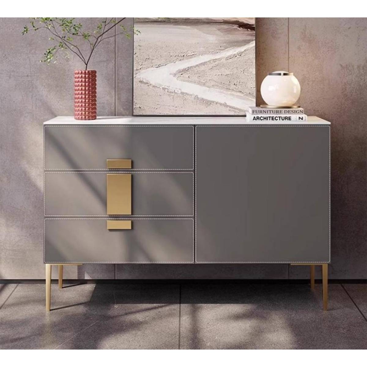 Sideboard Saddle Leather (Z60-0818)