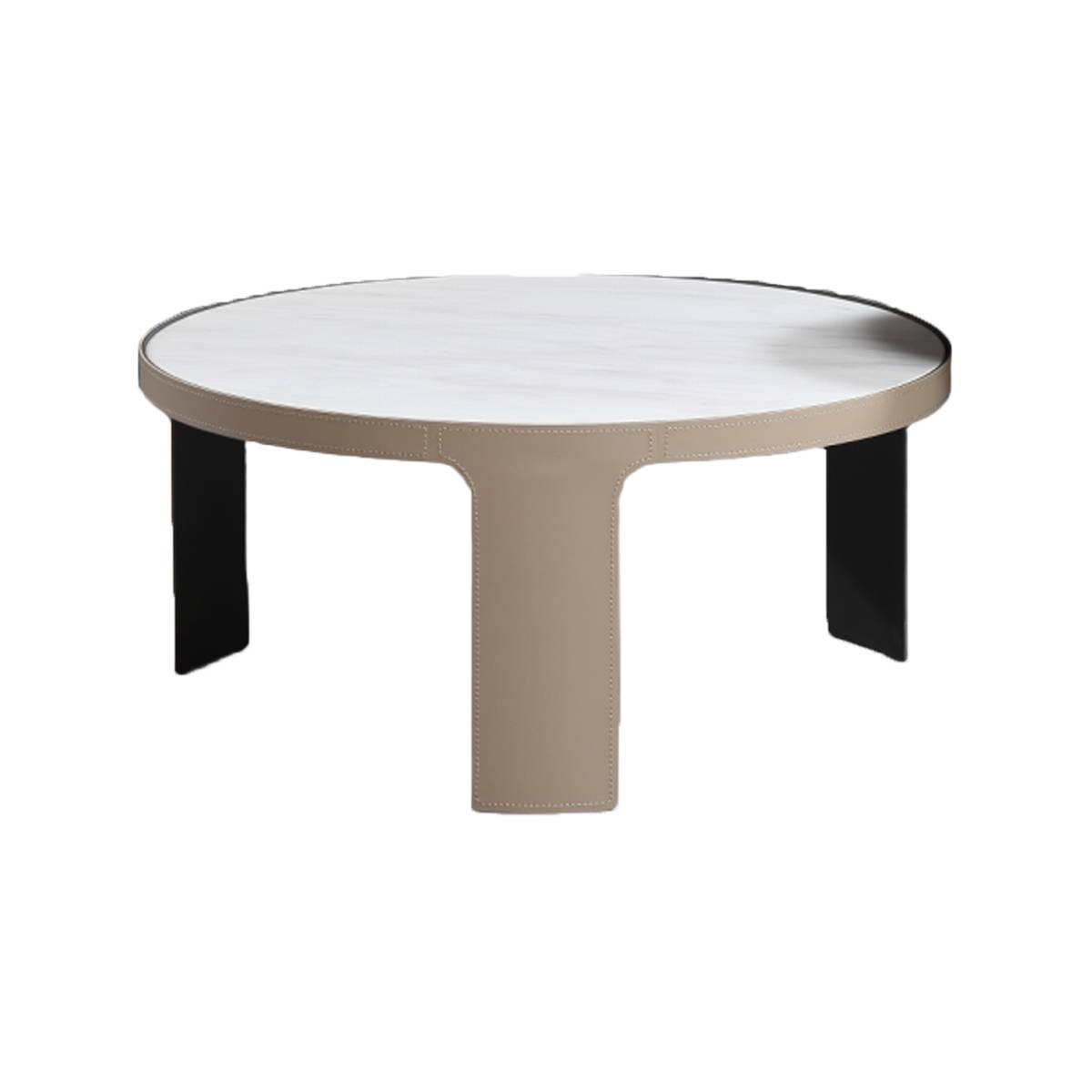 Saddle Leather Coffee Table (B45-2511)