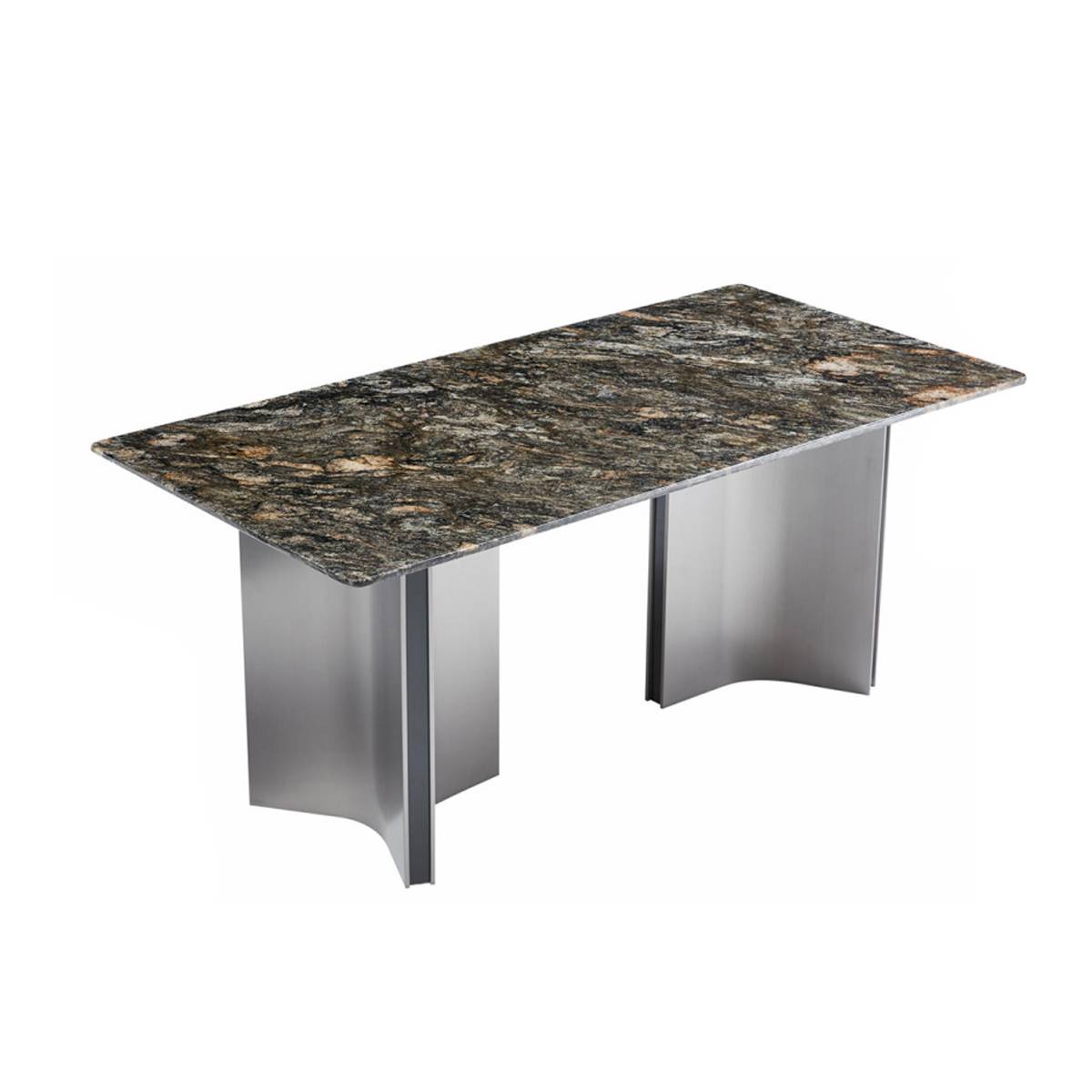 Platinum Diamond Natural Stone Luxury Dining Table (B65-828)