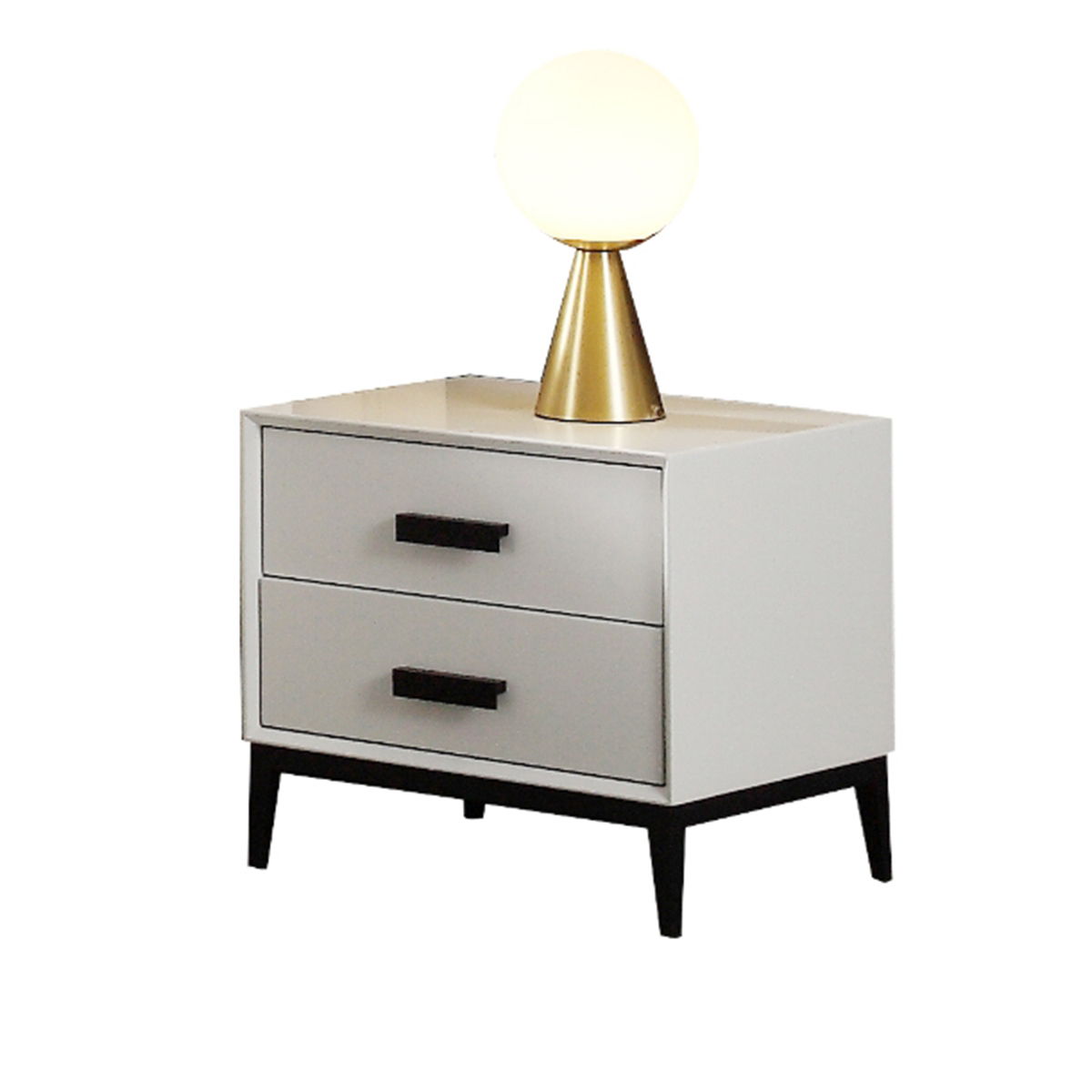 Cheers Painted Finish Bedside Cabinet Solid Wood (GDD503)