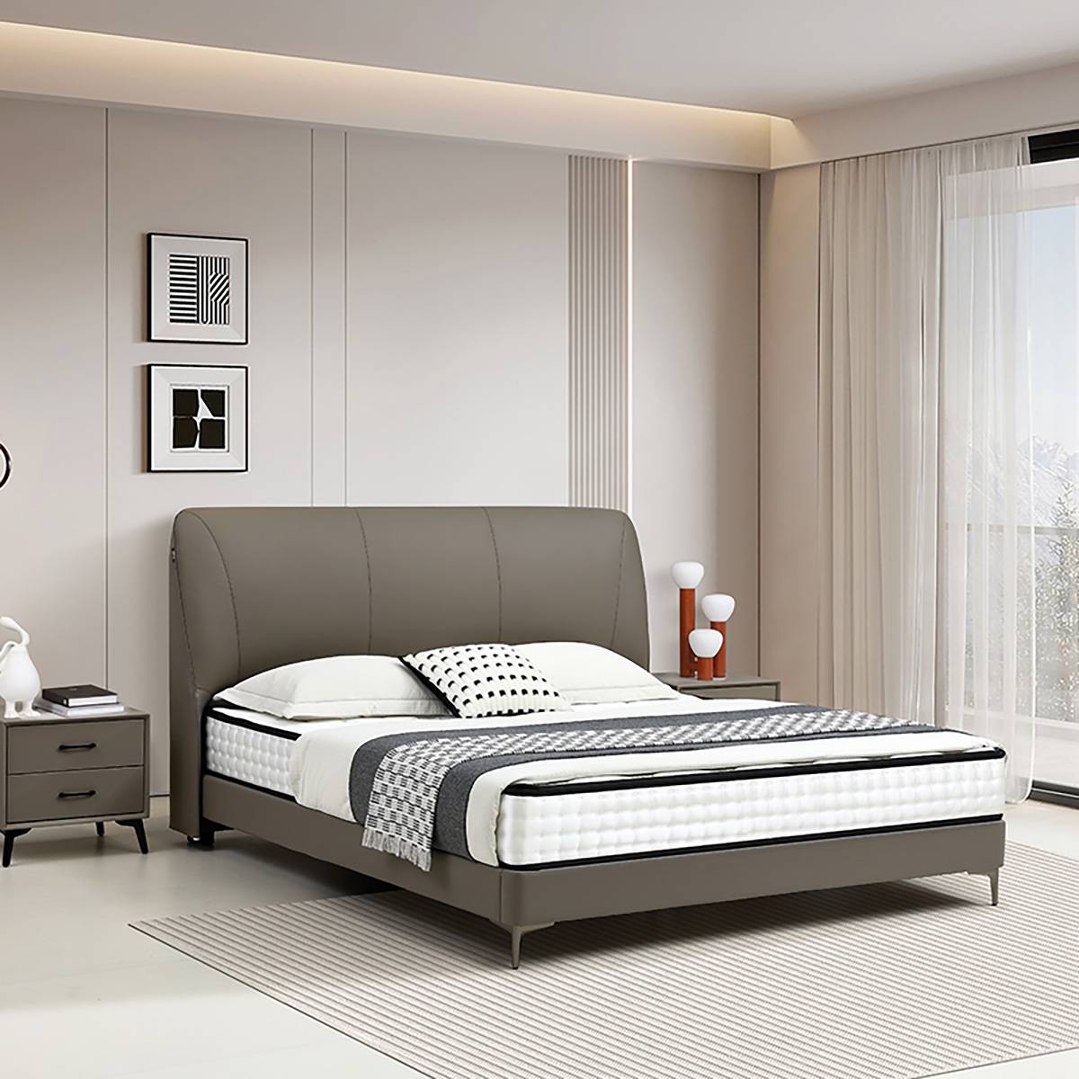 Cheers Leather Bed (GDD6716)