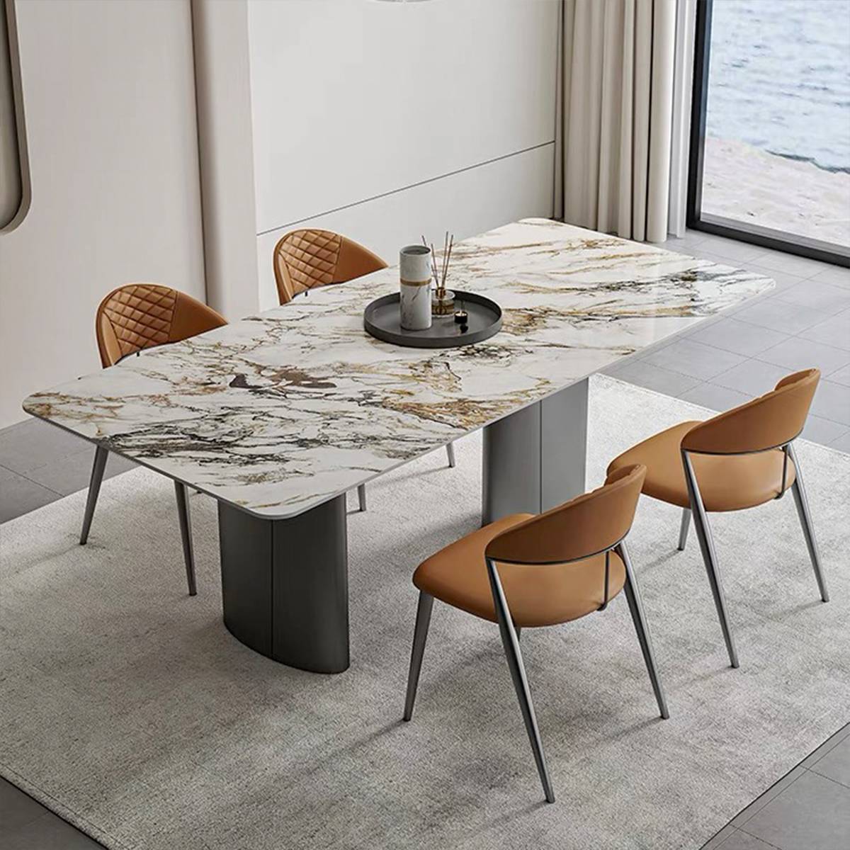 Sintered Stone Dining Table (A33-T10157-E)